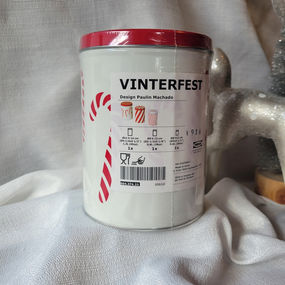 IKEA VINTERFEST Holiday Tin Set